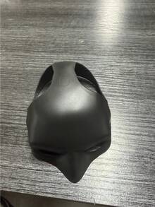 1件通用尺寸布製寵物貓面具服裝，逼真貓臉圖案，適用Cosplay攝影道具、派對裝扮，輕量透氣、穩固貼合、可調節肩帶，萬聖節主題慶典趣味動物配件必備 - 彩色 - 查看 7