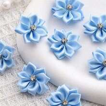 50pcs Handmade Embellished Flower DIY Clothing Accessories - Multicolor - View 26