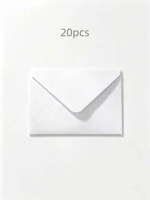 100/50/10pcs White Woodgrain Letter Window Envelopes, DIY Craft Gift Packaging Bags, Wedding Invitation Card Covers, Cash Envelopes, Stationery, Office Envelopes, Wedding Envelopes - White - View 10