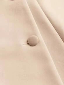 Firerie Kids Tween Girls V-Neck Cardigan Dress, Business Commute Elegant Cute Casual Dress - Apricot - View 7