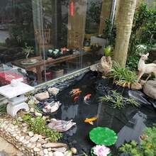 PALUDO PVC Waterproof Pond Liner, Durable Black Soft And Sturdy Pre-Made Pond Liner, Suitable For Fish Ponds, Waterfalls, Garden Fountains, Yard Waterfalls - 1 piece leak-proof film - View 14