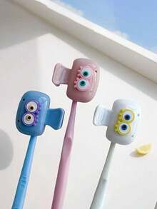 5-In-1 Cute Eyed Toothbrush Holder - Dopamine Color Toothbrush Travel Set - Dust-Proof Toothbrush Protector, Suitable For Home/Travel - Multicolor - View 17