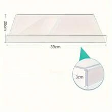 Haus Hana Transparent Acrylic Cutting Board, Rolling Pin, Anti-Slip Antibacterial Chopping Board, Mold-Resistant Cutting Board, Lightweight And Easy To Store For Cutting Fruits, Protects Kitchen Countertops From Scratches - View 12