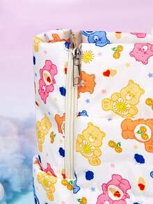 Care Bears X PETSIN Large Zipper Tote Bag, Spacious Travel & Weekender Carryall - Multicolor - View 4