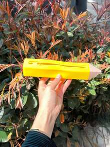 1 PC Multifunctional Durable Zipper Closure Pencil Shaped Pencil Case Pen Holder Organizer For School Office Home Travel Gift Back To School Students Teachers Essential Supplies - multicolor - View 6