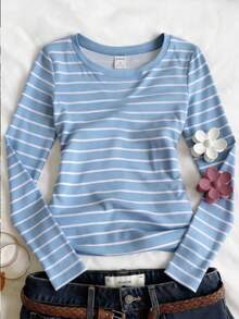 3PCS Tween Girls T-Shirts - Multicolor - View 5