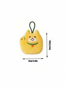 Joivida 1件/4件装多巴胺色可爱卡通洗碗布，厨房清洁巾，适用于餐具、盘子、炉灶，吸水性强，速干，柔软不刮伤厨房抹布 - 彩色 - 查看 10