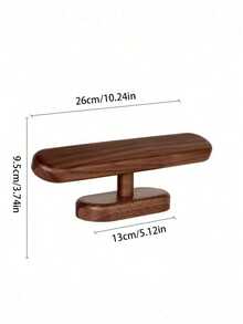 Cirelle A Watch Stand, Solid Wood Watch Table, Creative Ornament Storage Rack, Watch Display Shelf, Bracelet And Necklace Rack. - Brown - View 13