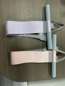 1 Buah Pita Resistensi dengan Pegangan, Anti Selip, Elastis untuk Latihan Otot Seluruh Tubuh, Unisex, Sit Up, Kebugaran Harian, Pilates, Latihan Kekuatan, Gym Rumah, Perlengkapan Yoga - MultiWarna - View 11