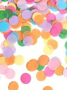 1 Set Foil Multicolor Shiny Glitter Confetti For Wedding Birthday Graduation Easter Mothers Day Teachers Day Bachelorette Retirement Party Table Decorations Craft Supplies Home Decor - Multicolor - View 5