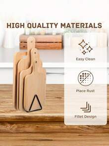 1PC Standard Size Sturdy Metal Triangle Cutting Board Holder Rack With Space Saving Design For Countertop Cabinet Baking Tray Pan Storage Organizer Freestanding No Drill Easy Setup Durable - A - View 3