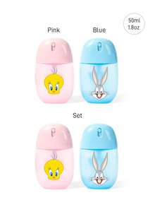 SHEIN X Care Bears 50ml/1.8oz 可愛卡通熊糖果色塑膠空分裝瓶，按壓式出液瓶，便攜可重複填充噴霧瓶，可用於裝清潔液、蚊香液、保養水等液體，可重複使用補充瓶 - 彩色 - 查看 7