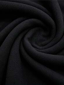 EMERY ROSE Plus Solid Slant Pocket Suit Pants Graduation,Back To School,Teacher Outfits For Women Winter Fall Autumn - Black - View 7
