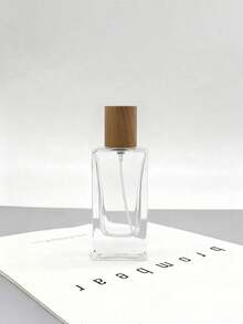 Haus Hana 1 Stück quadratische klare Glas Sprühflasche, leerer Parfüm Nachfüllflasche mit Hals, Mini Parfüm, Reiseflaschen Set - Verschiedenfarbig - Übersicht 11