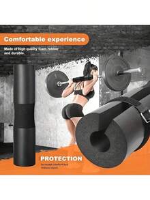 3pcs/Set Bantalan Bahu Barbel, Bantalan Penyangga Leher Tebal Anti Selip untuk Latihan Kekuatan dan Kebugaran di Gym, Latihan Push-up - MultiWarna - View 4