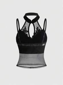 ROMWE 2PCS Women Tank Tops & Camis - Black - View 2
