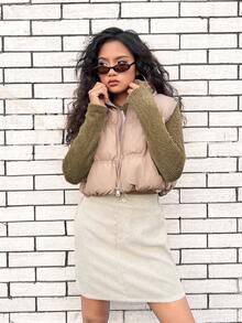 SHEIN Teenage Girls Casual Fashionable Pentagon Hoodie Set, Street Style Preppy Style For Autumn/Winter - Multicolor - View 2