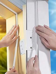Self Adhesive Door Window Weather Stripping Foam Seal Tape Draft Stopper Soundproof Noise Reduction Windproof Thermal Insulation Flexible Easy Cut Durable Multipurpose Gap Filler All - Multicolor - View 6
