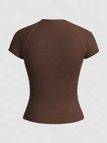 SHEIN Velisys 4PCS Women Sports Tees & Tanks - Multicolor - View 7
