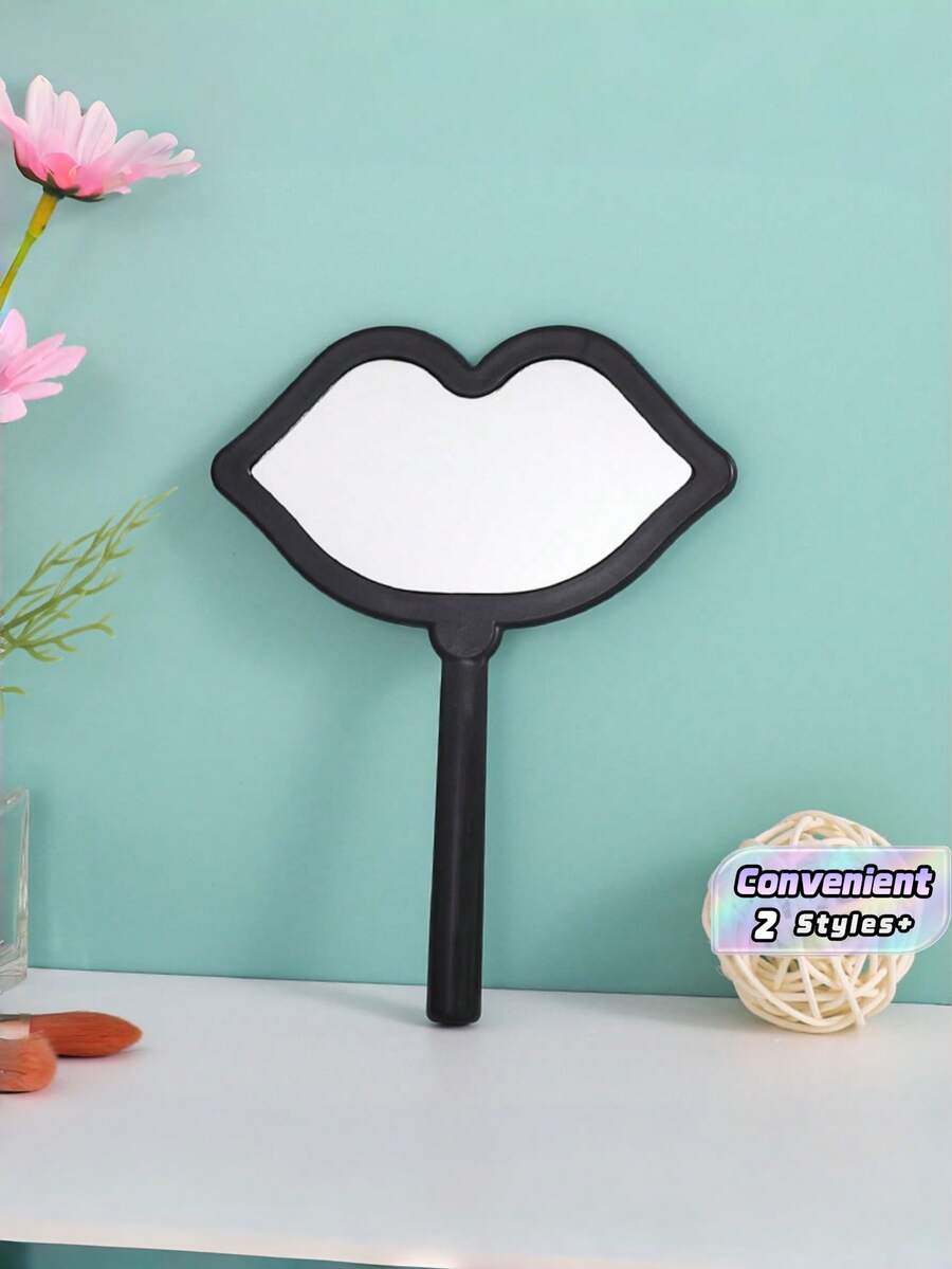 1Pc Personalized Lash Artist Hand Mirror Photo Prop, 3D Hand Mirror Social Media Prop, Lash Extension Beauty Decals, Custom Lash Salon Decor, Lash Tech Supplies, Custom Beauty Salon Ornaments, Social Media Shooting Props - Multicolor - View 1
