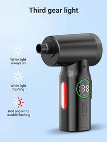 Teckwe Aspiradora de coche multifuncional, ABS, 2000mAh - Aspiradora de coche - Ver 6