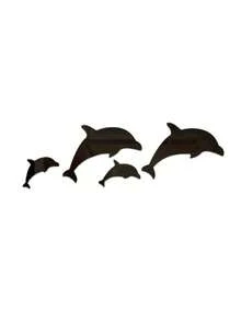 Dolphin Design Three-Dimensional Acrylic Wall Stickers With Strong Self-Adhesive. Easy To Paste On Smooth Walls, Ideal Interior Decor To Upgrade Your Home And Office Space. - one size fits all - View 11