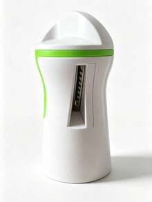 Green Vegetable Slicer, Spiral Shredder, Quick Chopper, Featuring 2 Shredding Designs, Comes With A Cleaning Brush, Suitable For Vegetarian Substitutes, And Ideal For Carrots, Cucumbers, And Zucchini - Green - View 4