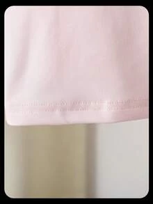 Genkimix Kids 女童（小號）可愛優雅蝴蝶結設計 3D 串珠工藝休閒 T-shirt - 粉色 - 查看 7