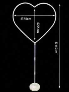 70/130/160cm 可調式氣球柱支架套組，可重複使用氣球架，附堅固底座與支柱，易組裝氣球架，生日、婚禮、訂婚、週年紀念、夏季與聖誕慶祝派對裝飾用品 - 白色 - 查看 27