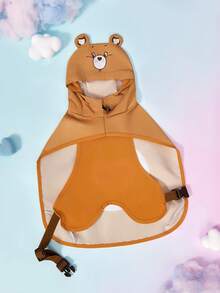 Care Bears X PETSIN 可愛休閒印花寵物雨衣 - 棕色 - 查看 10