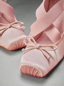 SHUZIA Women's Romantic Chic Sexy Satin Stiletto Pumps - Pink - View 7