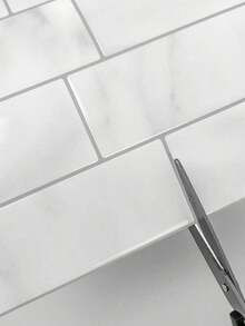 Removable Tile Backsplash Stickers, Subway Tile Pattern, Peel And Stick Tile Backsplash For Kitchen And Bathroom, Size: 11.56 Inches X 8.38 Inches, Decorative Stickers For Room, Nursery, Playroom, Living Room, Bedroom - Marble Pattern - View 6