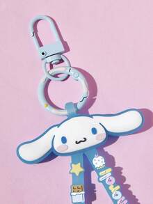 HELLO KITTY AND FRIENDS | SHEIN KT Series PVC Keychain - Blue - View 4