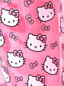 HELLO KITTY AND FRIENDS | SHEIN 24盎司/700毫升雷射冷感平底杯 - 粉色 - 查看 5