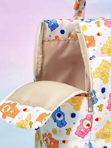 Care Bears X PETSIN Large Zipper Tote Bag, Spacious Travel & Weekender Carryall - Multicolor - View 5