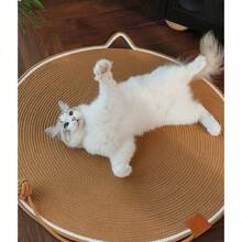 1pc Extra-Large And Thickened Cat Scratching Mat, A 2-In-1 Cat Massage, Scratching, And Sleeping Mat Set With A Cat Toy Ball. Protects Furniture And Sofas; Scratch-Resistant, Wear-Resistant, Breathable, And Versatile For Rest - Multicolor - View 5
