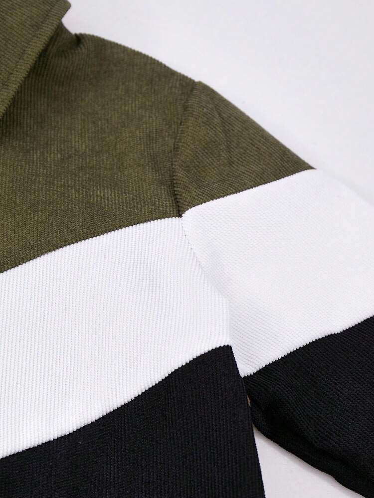 SHEIN 1 buah Jaket Kemeja Kancing Depan Kasual Warna-warni untuk Anak Laki-laki, Gaya Musim Gugur, Kembali ke Sekolah, Musim Semi/Musim Gugur, Cocok untuk Pemakaian Sehari-hari, Sekolah dan Acara Lainnya - MultiWarna - View 7