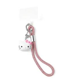 HELLO KITTY AND FRIENDS | SHEIN Mobile Phone Lanyard - Pink - View 4