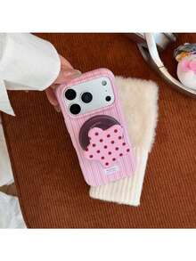 ShellaStory Film Lembut Cocok Untuk Casing Ponsel 17pm Apple 16 Titik Bintang Braket Magnetik 15 Garis Benturan Warna 17 Mode, Personalisasi, Kreativitas, Geometri, Gaya Sederhana, Gaya Benturan Warna, Niche, Gaya Ins - Berwarna merah muda - View 10