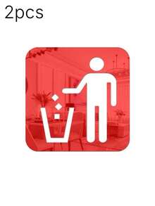 Child-Friendly Garbage Reminder Acrylic Wall Stickers. Simple Self-Adhesive Installation, Suitable For Kindergarten Classroom And Store Wall Decoration, Great For Preschool Early Education. - one size fits all - View 13