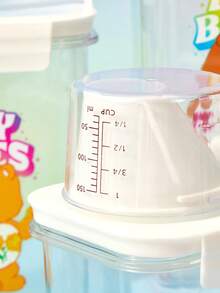 Care Bears X PETSIN 1pc Large Capacity PVC Sealed Moistureproof Dustproof Insectproof Scratch Resistant Lightweight Portable Pet Storage Bucket With Measuring Cup Indoor Outdoor All Season Cat Dog Pet Accessories - one size fits all - View 5
