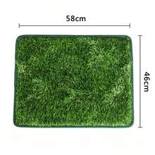 Ultimate Washable Dog Grass Mat - Reusable, Odor-Resistant, Pet Training Artificial Grass, With Anti-Slip Bottom Back. Easy-To-Clean Urine Pad, Suitable For Indoor/Outdoor Use. Grass Leaf Length: Approximately 2 Centimeters. - Multicolor - View 10
