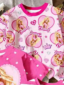 3PCS Young Girls T-Shirts - Multicolor - View 5