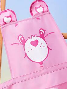 SHEIN X Care Bears 1pc Cute Design Kitchen Apron, Baking Apron, Ruffle Bow Decor, Adorable Apron, S & M Two Sizes, Parent-Apron - Pink - View 5