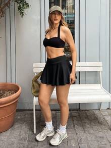 hollyjadebate Women's Solid Color Backless Racerback Seamless Sports Bra Black Sports Bra Push Up Tops Top With Built In Bra Sexy Blouse Gym Fall - Black - View 4