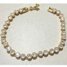 Opalesca Retro Elegant Fashion Versatile Chain Bracelet - Yellow Gold - View 11