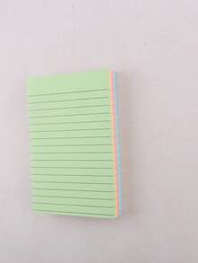 100/200 Sheets Lined Sticky Notes (4 Colors) – Portable Student Note Markers – Self-Adhesive & Easy To Apply – For Office, Home, And School – Available In Large And Small Sizes – Handy Office & Back-To-School Essential - Multicolor - View 9