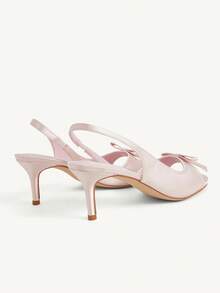 CUCCOO CHICEST Giày sandal cao gót thời trang dành cho nữ, thích hợp mang hàng ngày, giày cưới, giày mùa hè, giày cô dâu. - Hạt cát màu hồng - Xem 4