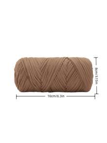 1 Pack Premium High Elastic Woven Rag Yarn, Stretchy Crochet Thread For Handmade Weaving Bags, Baskets, Carpets, Shoes, Home Decor, DIY Crafts, Multiple Vibrant Colors, Ideal For Knitters And Craft Lovers - Multicolor - View 3