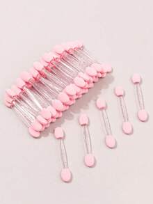 50/100件多功能美甲刷套組，適用美甲用品、DIY美甲與美妝上色 - 彩色 - 查看 8